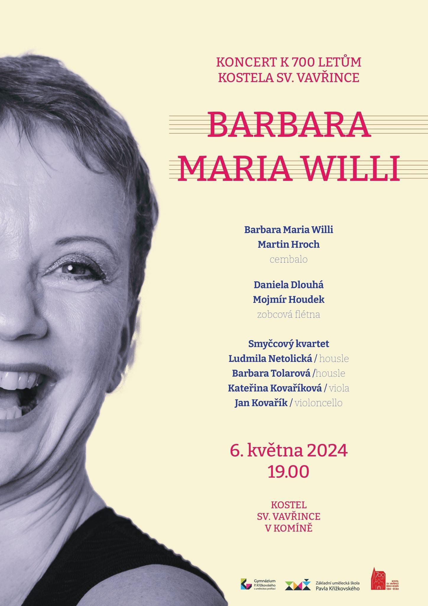 Barbara Maria Willi - Koncert